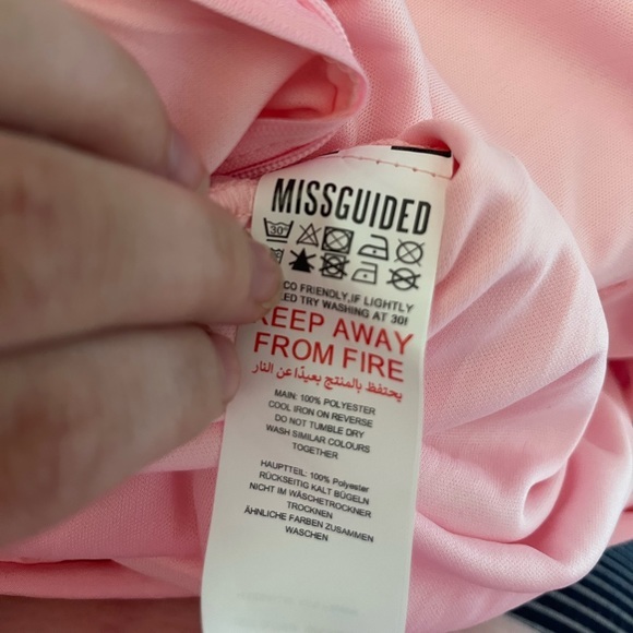 Missguided Off‎ the Shoulder Puff Sleeve Mini Dress - Picture 13 of 13
